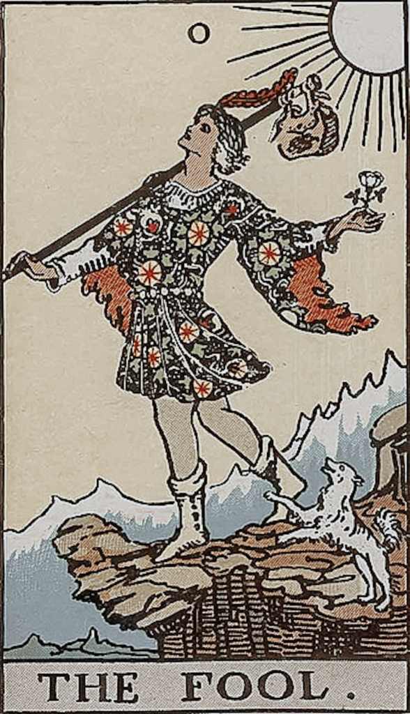 the fool upright