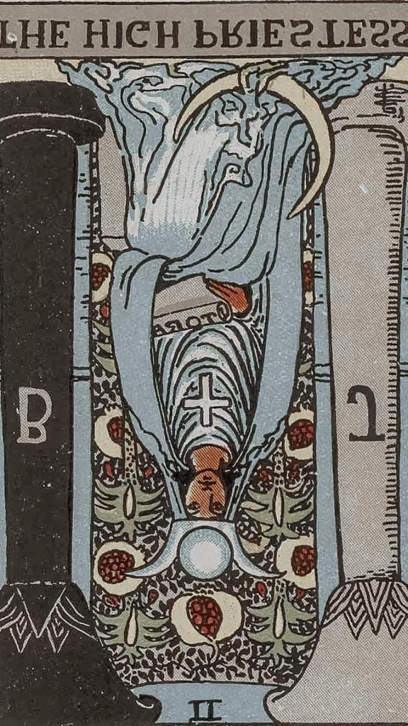 the high priestess reversed