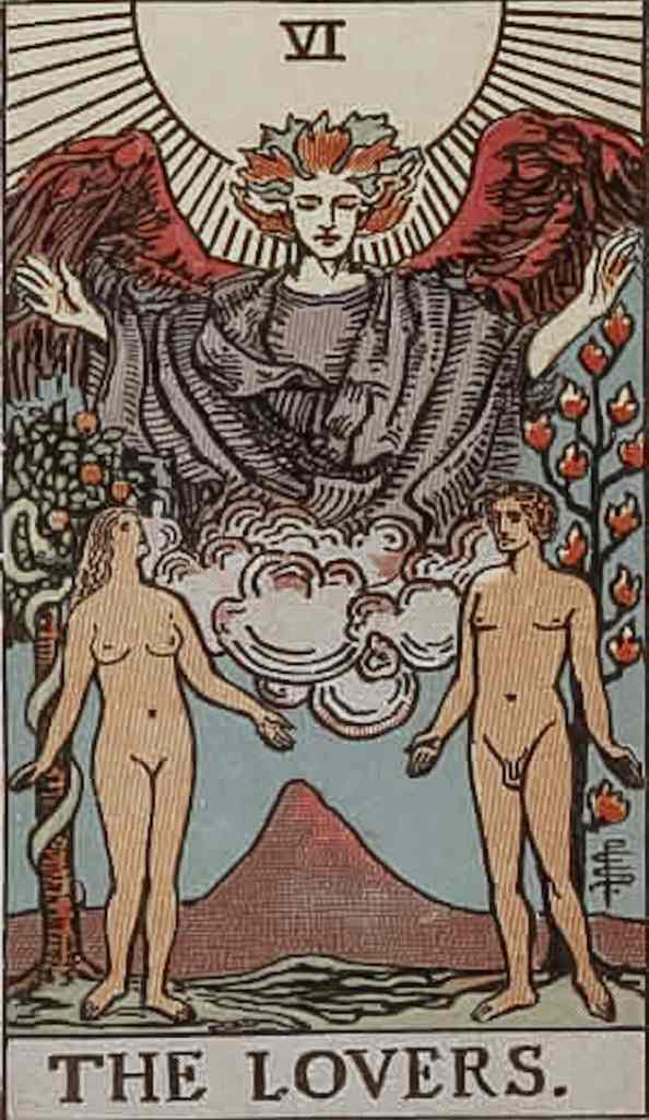 the lovers upright