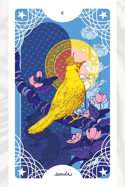 king of swords starspinner tarot deck