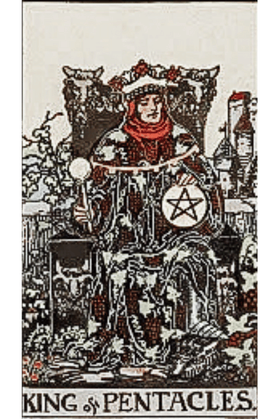 King of Pentacles Tarot Card