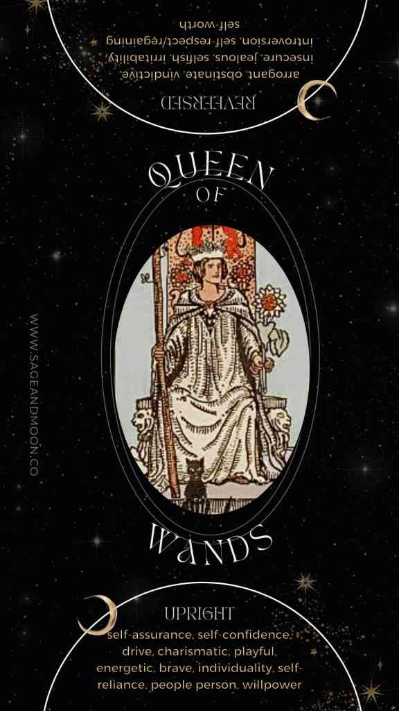 Queen of Wands keywords