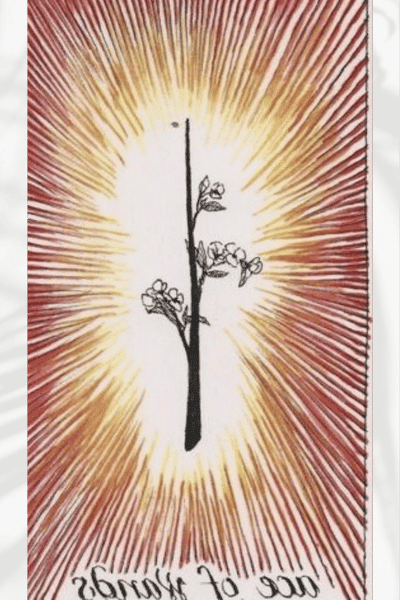 Ace of Wands Wild Unknown tarot deck